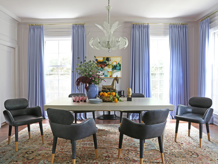 periwinkle dining room summer thornton