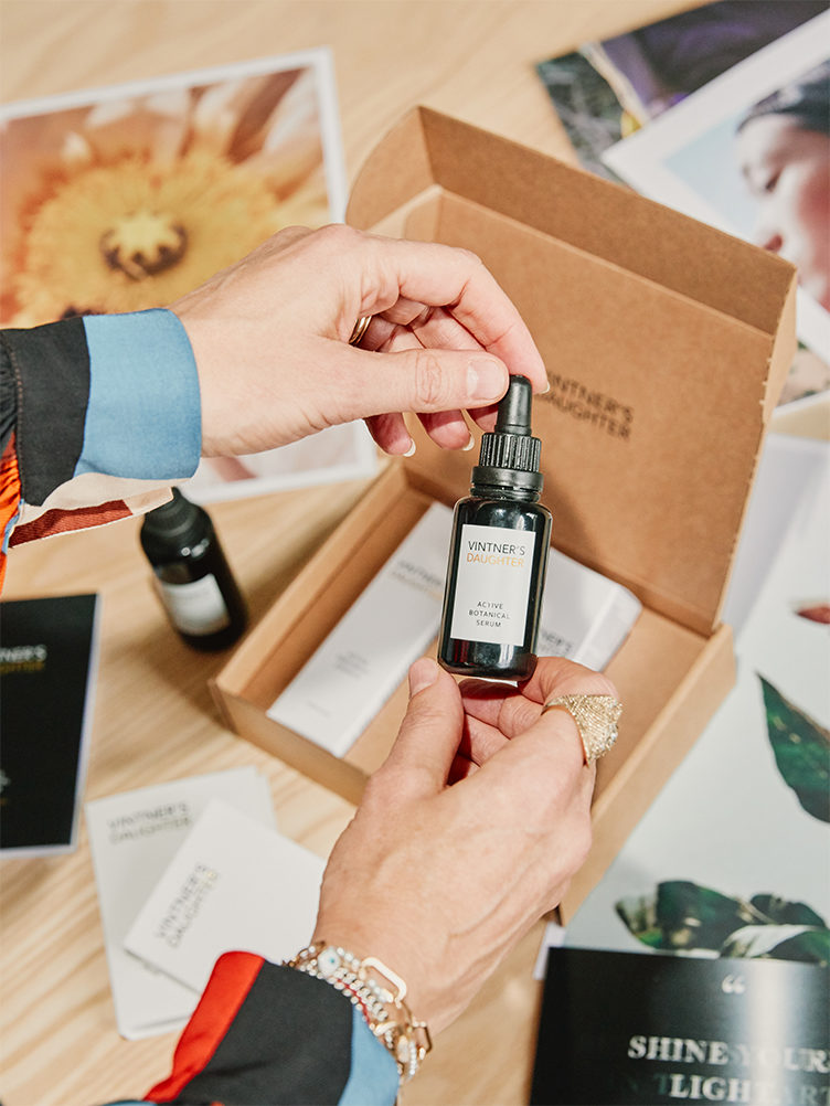 vintner's daughter office, active botanical serum, april gargiulo