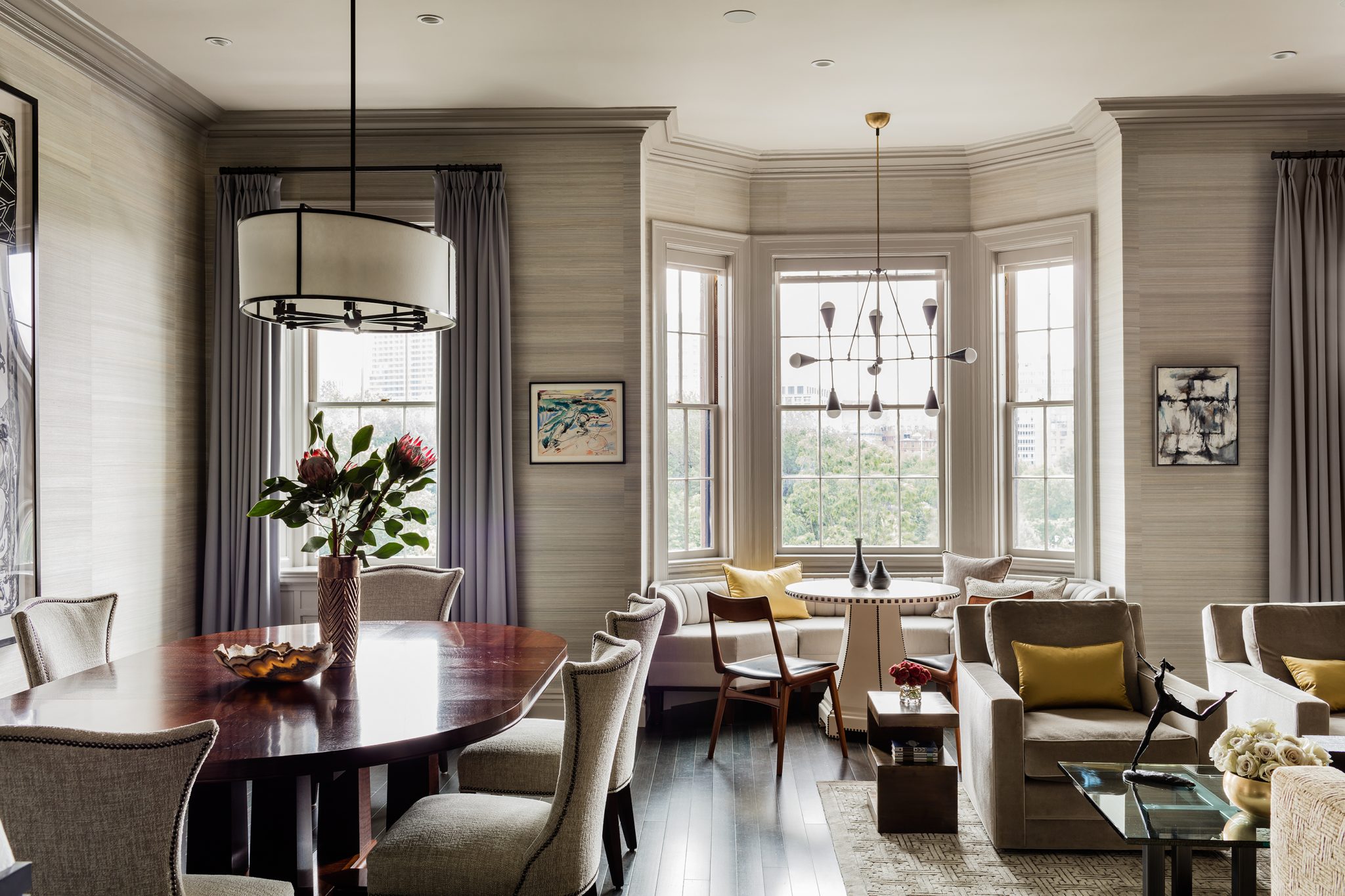 Ideas For Decorating Around Bay Windows Chairish Blog Ideas For Decorating Around Bay Windows Chairish Blog