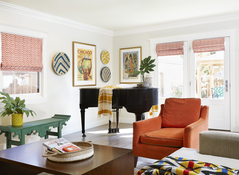 Chic Spaces with Vibrant Pops of Color
