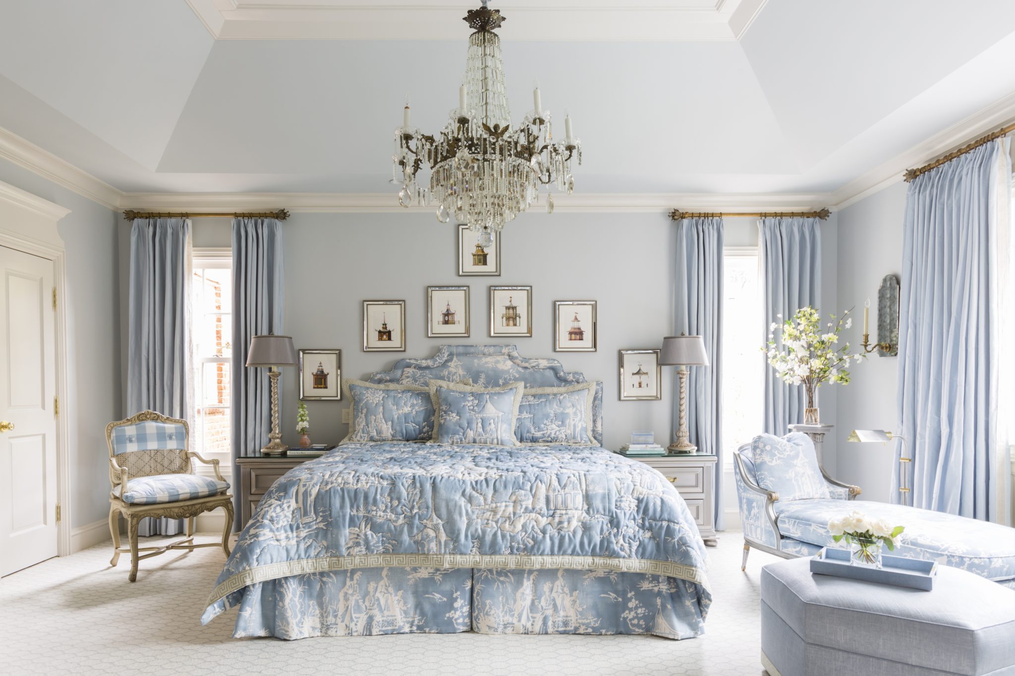 Showstopping Bedrooms with Pendants & Chandeliers Chairish Blog