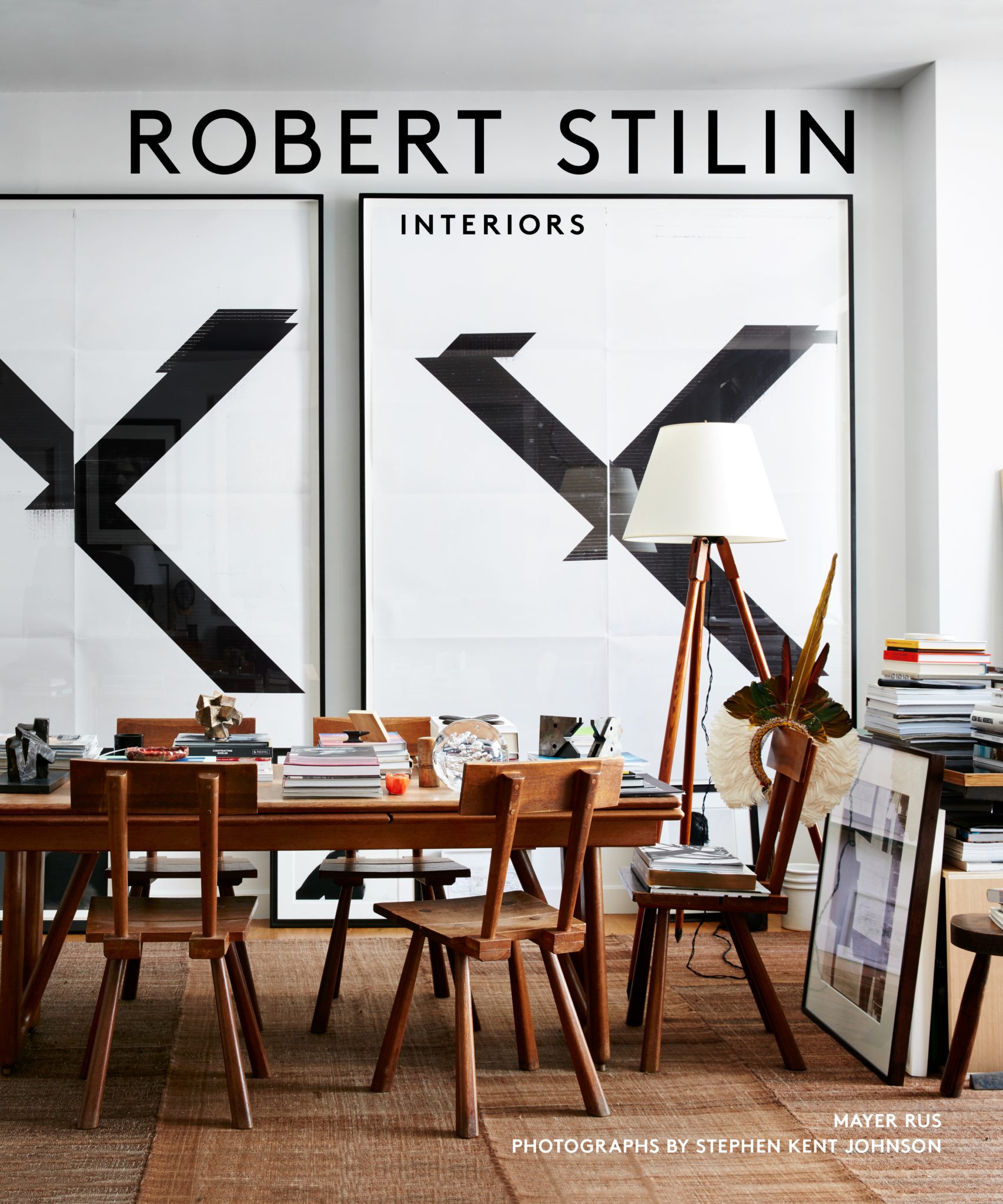 The designer's new book, Robert Stilin: Interiors, published by Vendome Press.