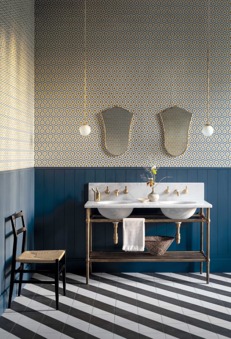 Hicks Hexagon from Cole & Son