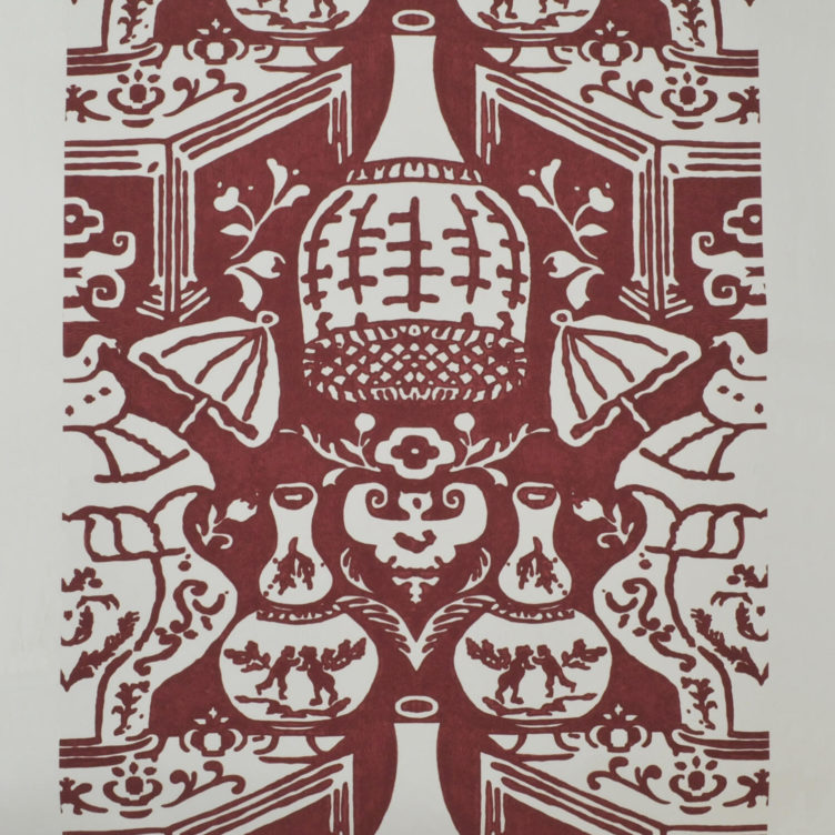Vintage wallpaper from Clarence House