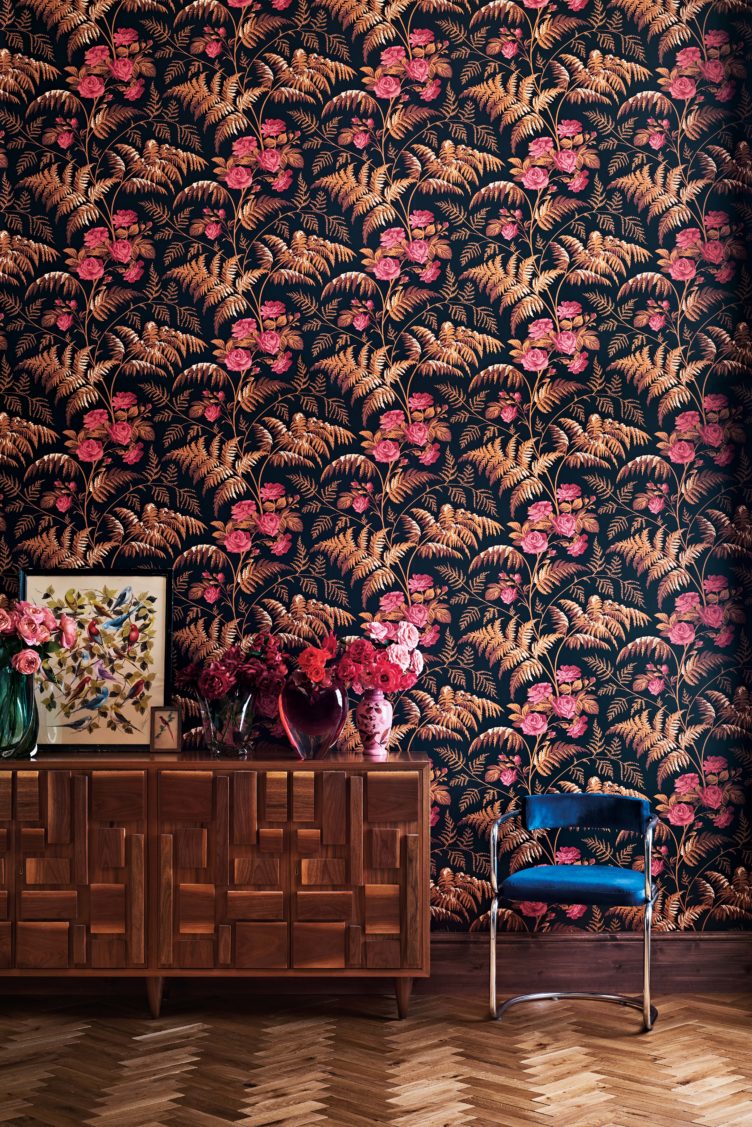 Vintage wallpaper from Cole & Son