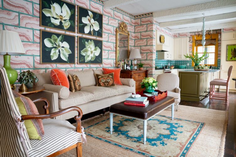 Colorful Family Rooms - Chairish Blog