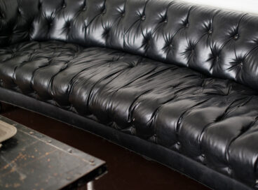 In Defense of the Black Leather Sofa