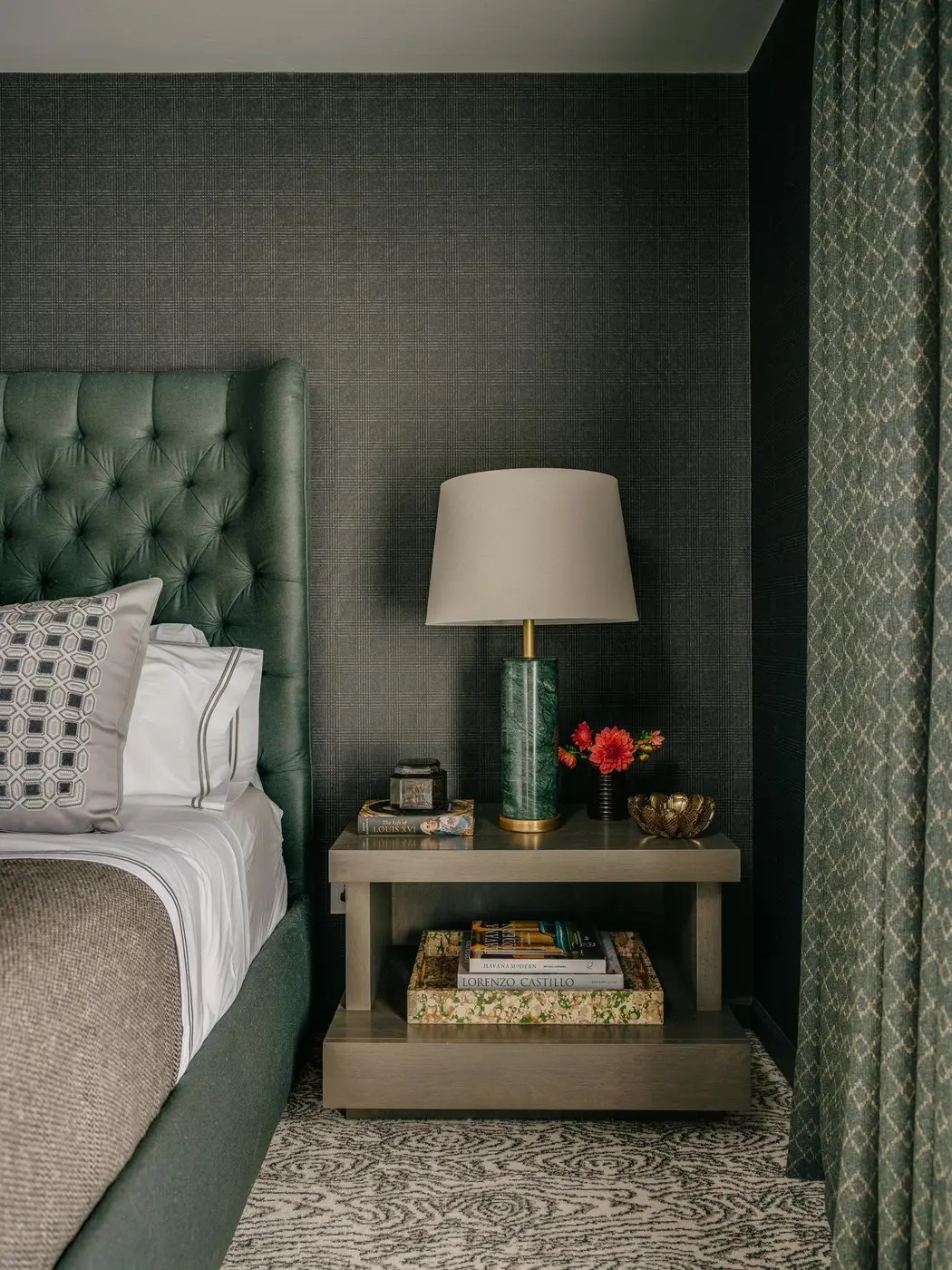 How to Decorate Bedroom Nightstands Chairish Blog